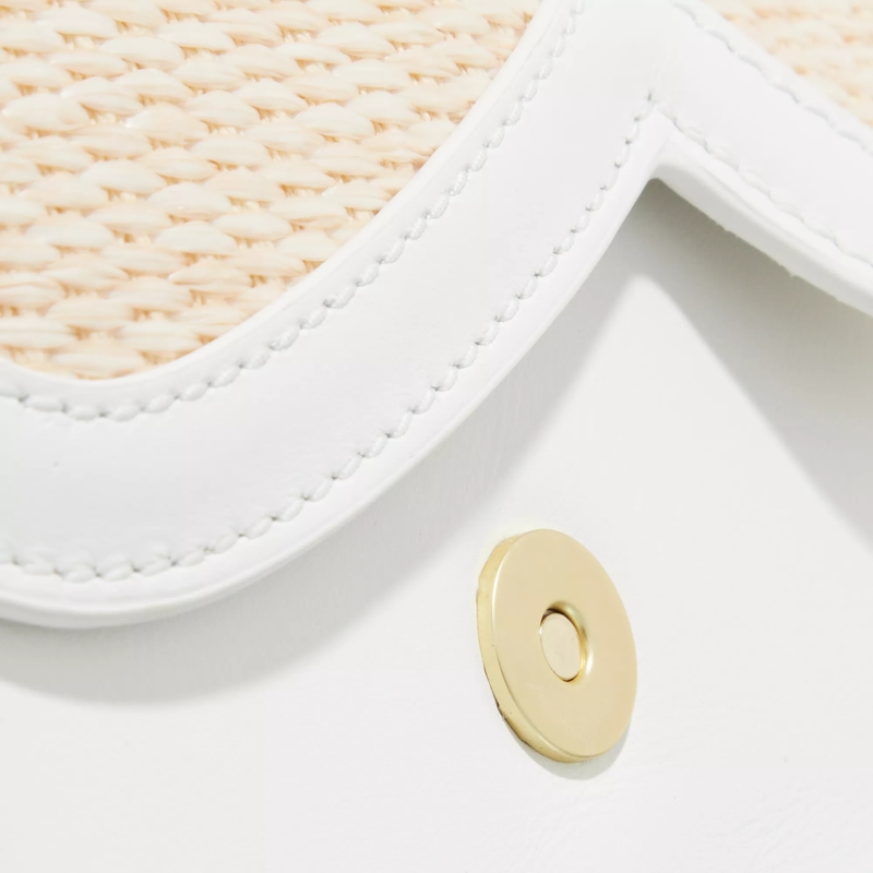 Bogner Crossbody Bag Bex Rafia Eartha Shoulderbag Xshf White(Image 5)