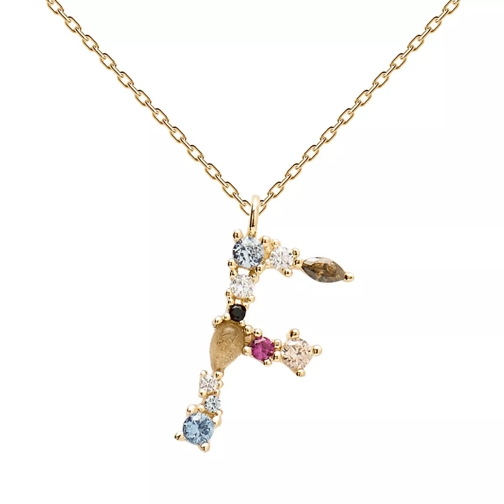 PDPAOLA F Necklace Yellow Gold Collana media