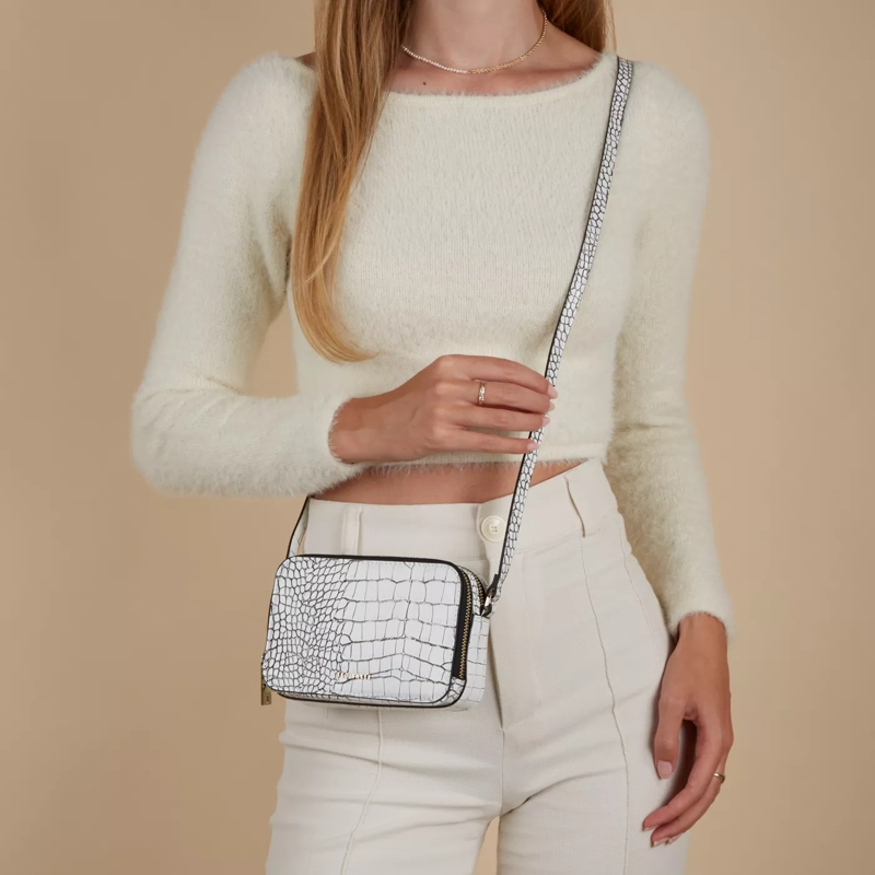 Ted Baker Crossbody Bag Ted Baker Stina Damen Umhängetasche Weiß TB248415W Weiß (Image 2)