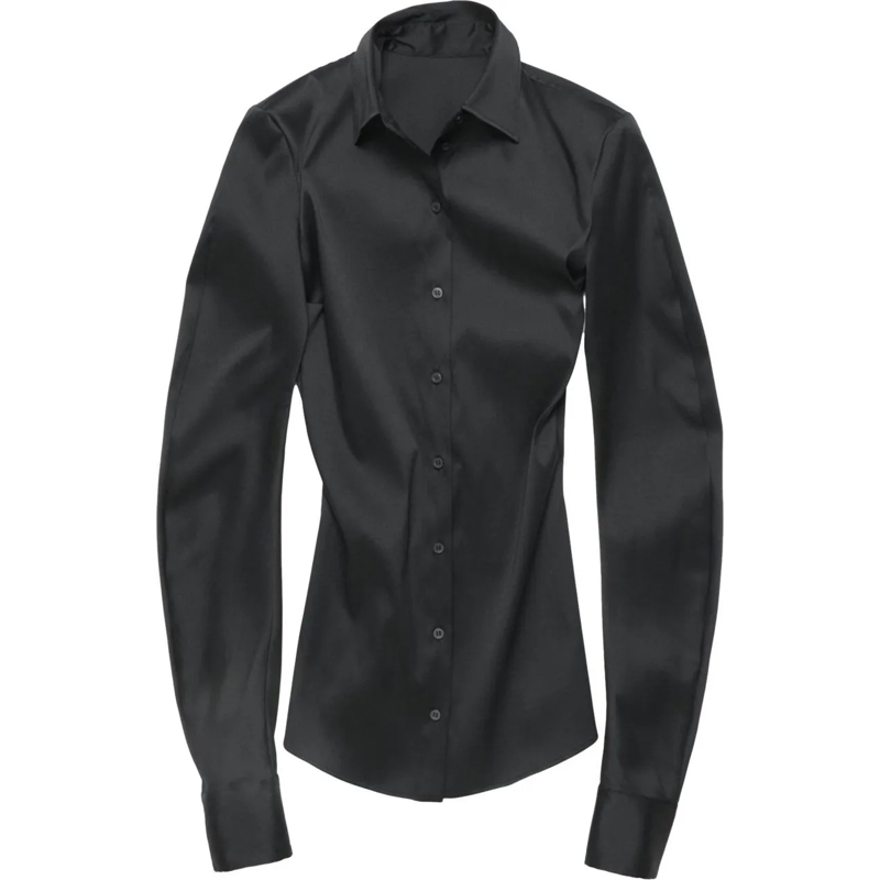 Acne Studios T-shirt Acne Studios Blouse Black schwarz