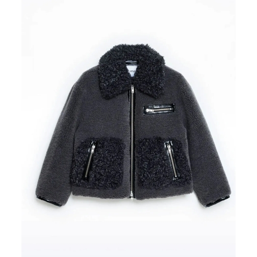 Stand Studio Leren jassen STAND STUDIO Graue Teddyjacke mehrfarbig