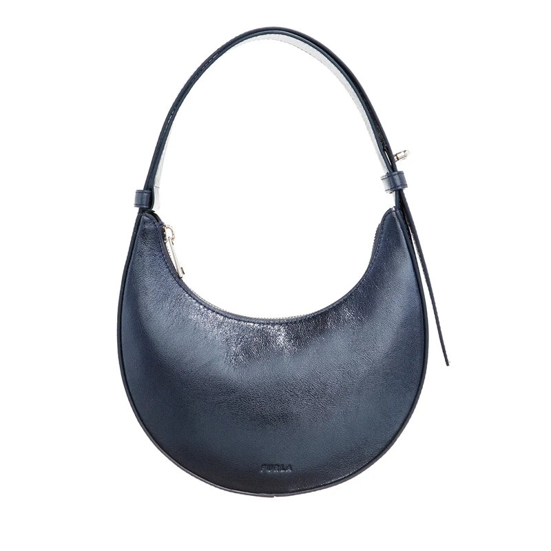 Furla Schultertasche Furla Delizia Mini Shoulder Bag Grigio Blu