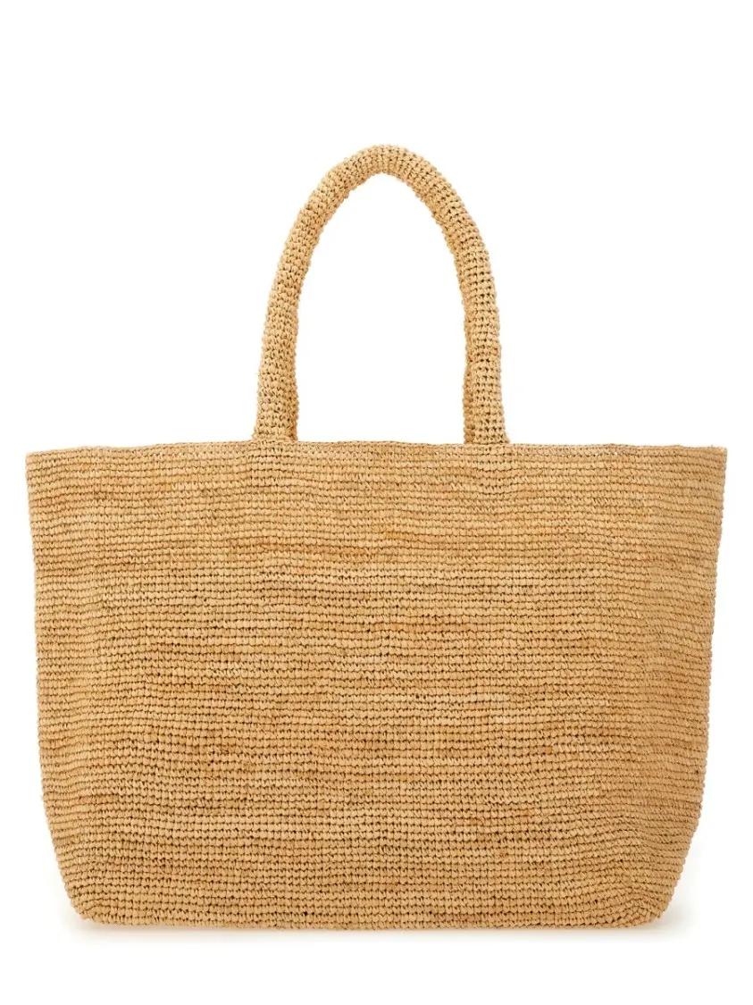 Mc2 Saint Barth Shoppers & Totes Beach Bag in bruin
