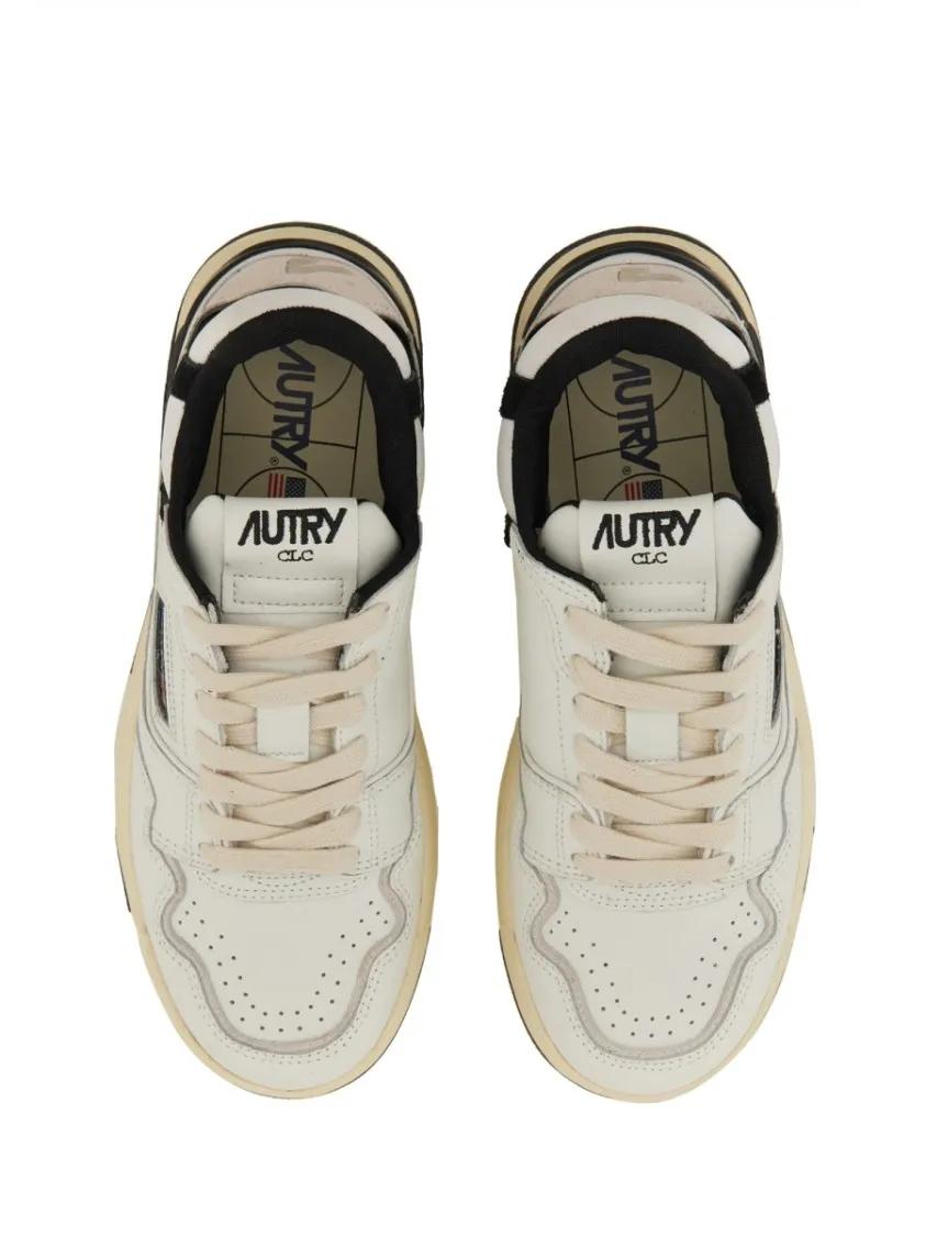 Thumbnail - Autry Low-Top Sneaker - Classic Low-Top Sneakers With Cow Leather And Sued - Gr. 38 (EU) - in Beige - für Damen