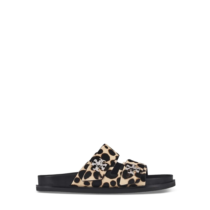 Tory Burch Ballerinas T Lock Sport Slide Trench / Perfect Black