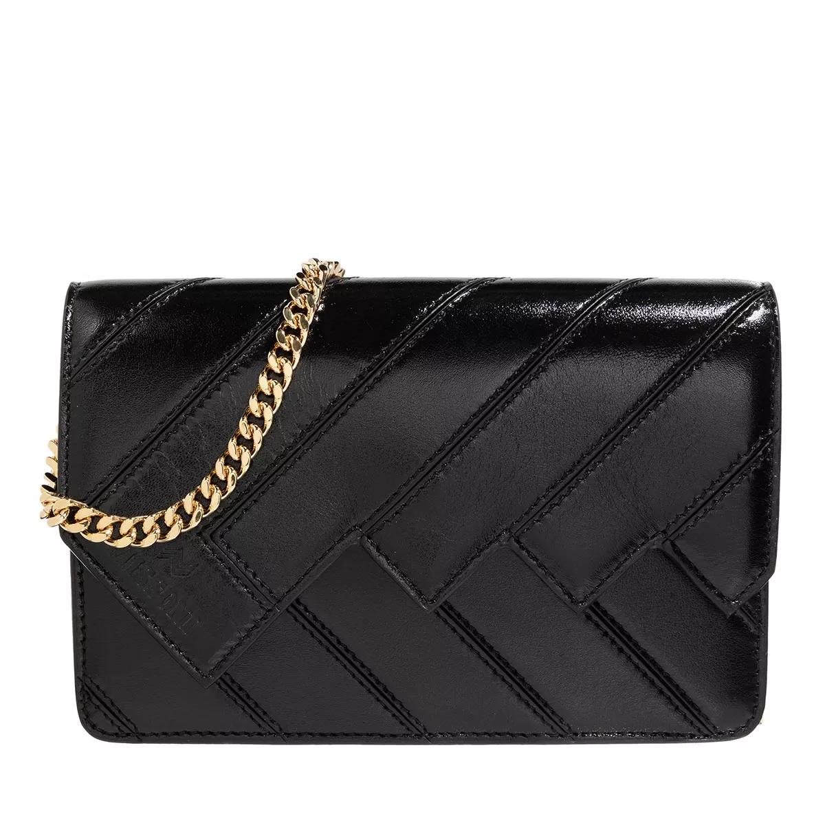 Missoni Portemonnaie - MI10003C Wave Bag Wallet On Chain - Gr. unisize - in Schwarz - für Damen