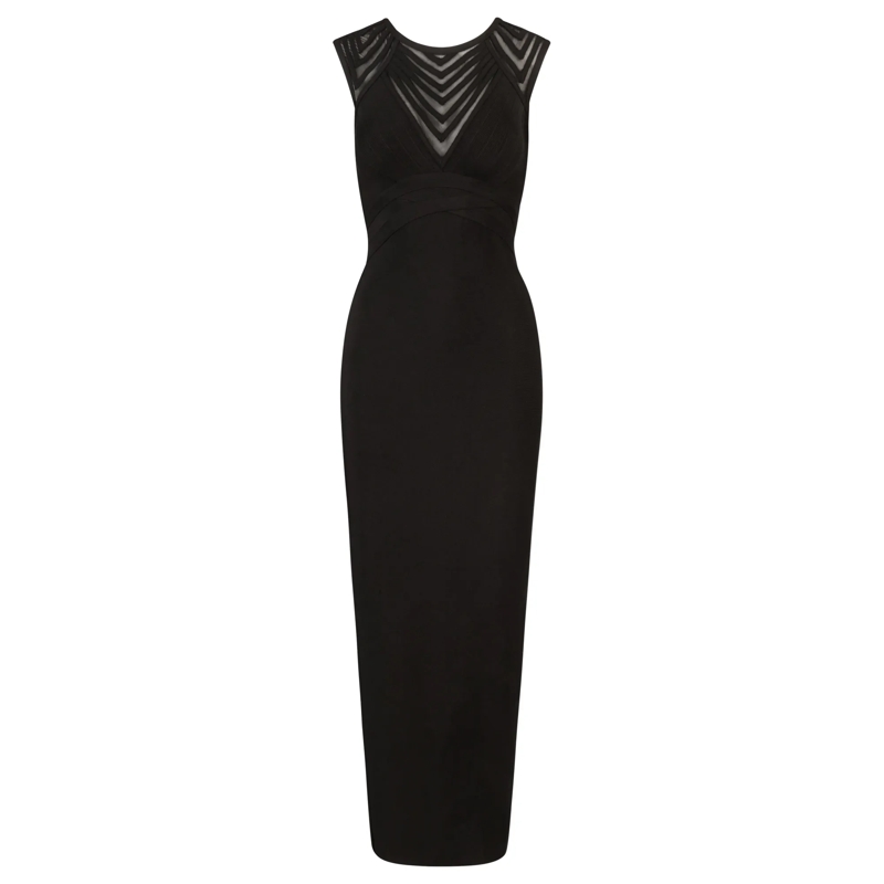 Kraimod Abendkleid Bandagekleid schwarz