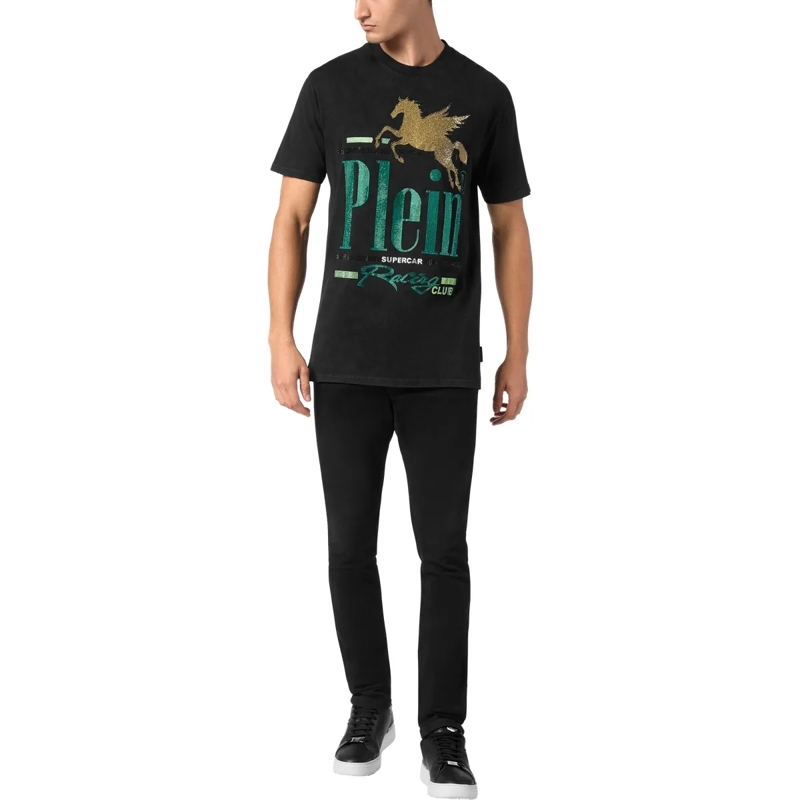 Philipp Plein T-Shirt T-Shirt Racing schwarz(Image 4)