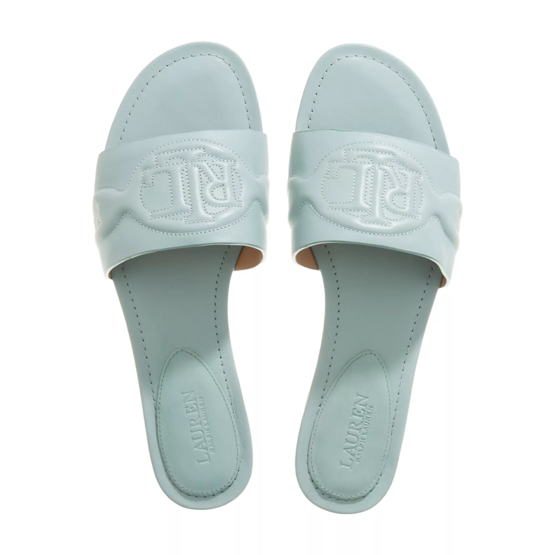 Lauren Ralph Lauren Slides Alegra Iii Sandals Slide Soft Laurel(Image 6)