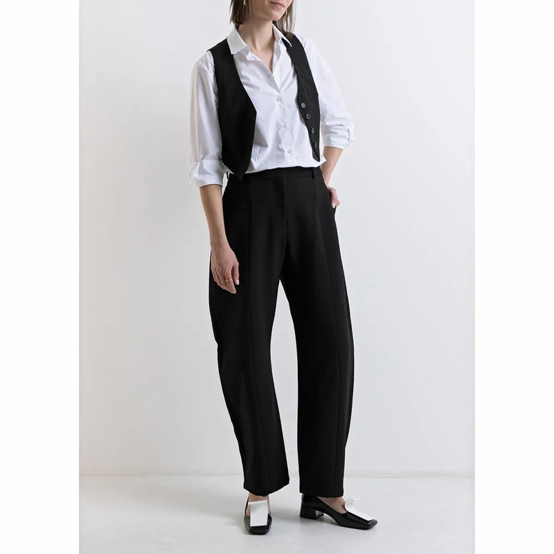 Prada Escarpins Two Tone Leather Pumps Nero(Image 2)