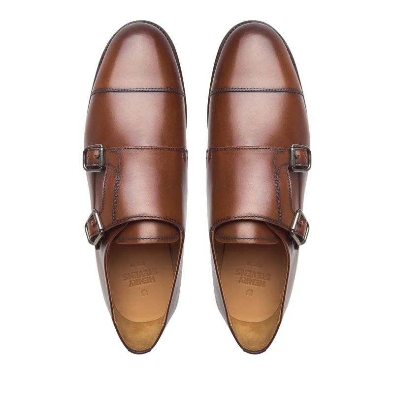 Henry Stevens Schnürschuhe Klassiker Winston CDM mittel-braun(Image 4)