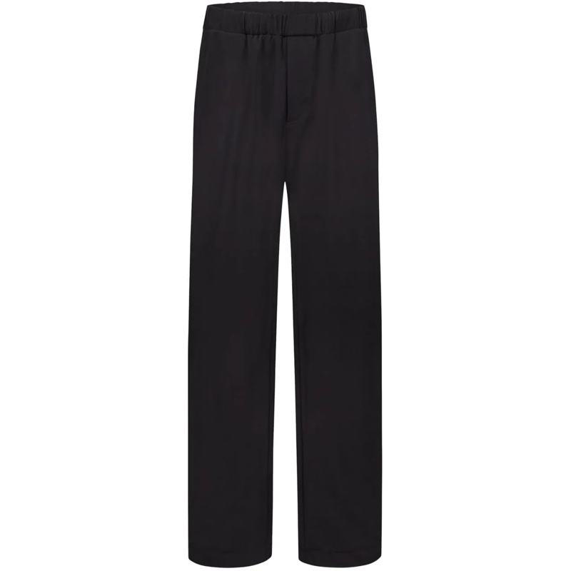 Flâneur Hose Badge Formal Tech Pants | Black schwarz