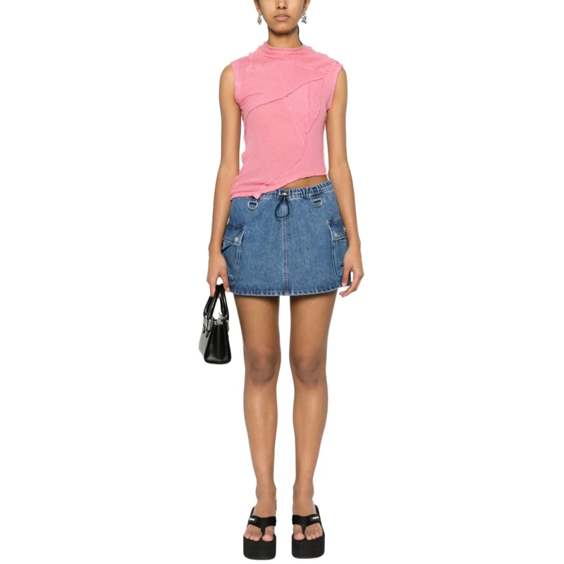 Coperni Minirock Skirts Washed Blue blau(Image 2)