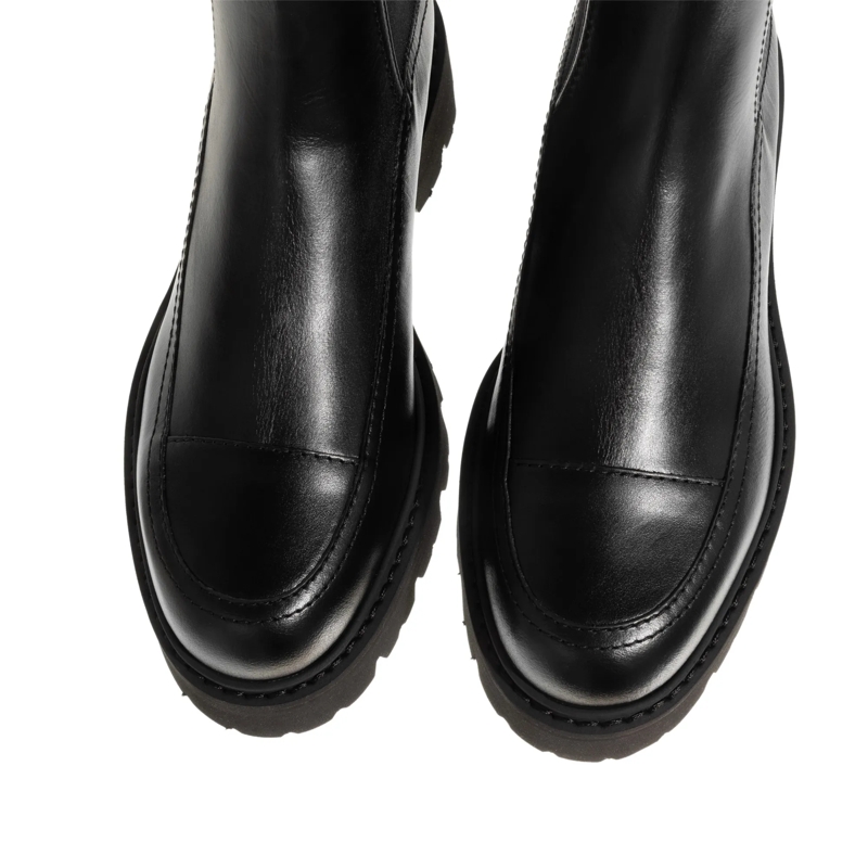 Emporio Armani Stiefeletten Stivaletto Vitello+Elastico Nero+Nero(Image 6)