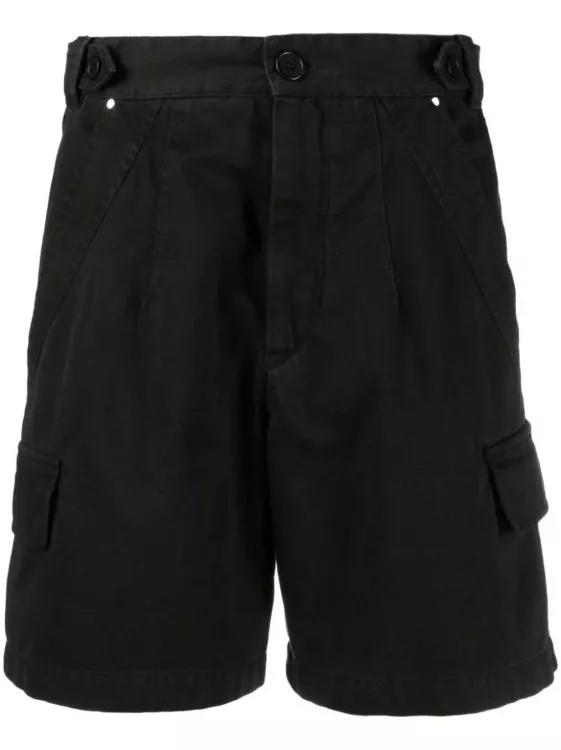 Isabel Marant - Lisette Cotton Cargo Shorts - Größe 36 - black