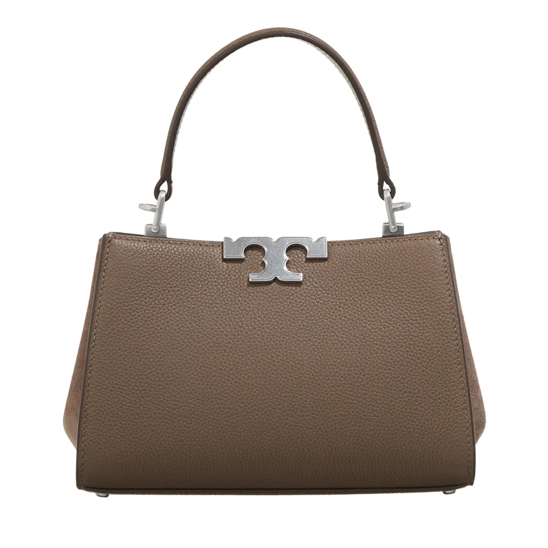 Tory Burch Satchel Eleanor Pebbled Mini Satchel Wild Mushroom