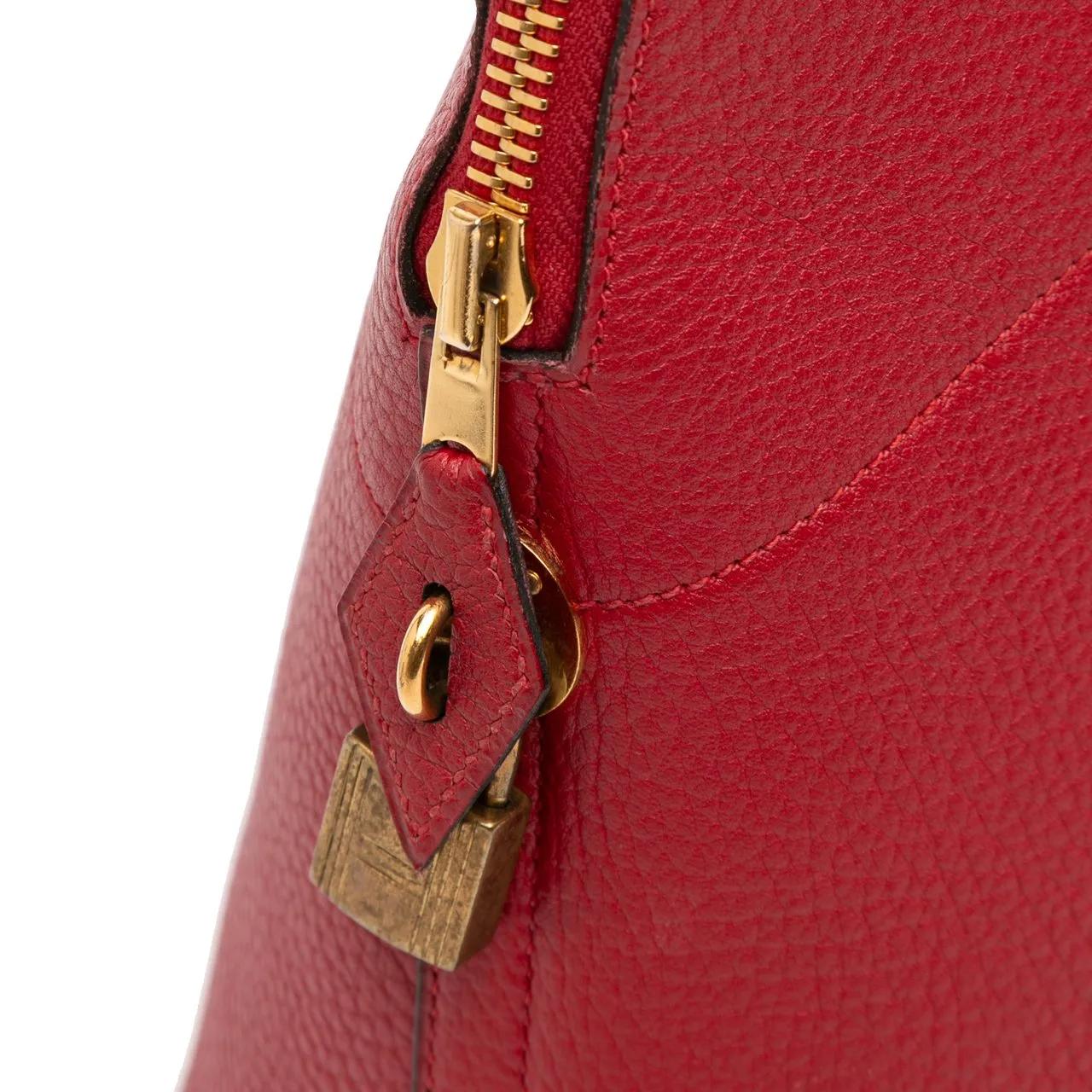 Thumbnail - Hermès Hobo Bags - Clemence Bolide 31 - Gr. unisize - in Rot - für Damen
