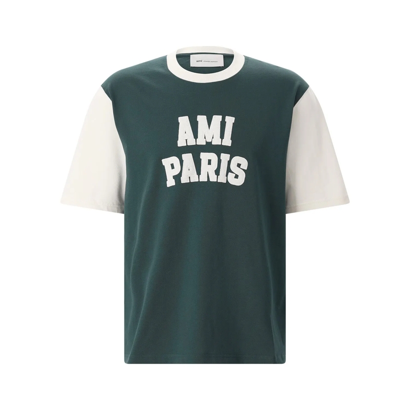 AMI Paris T-Shirt UTS418.JE0272 ami Paris mehrfarbig(Image 4)