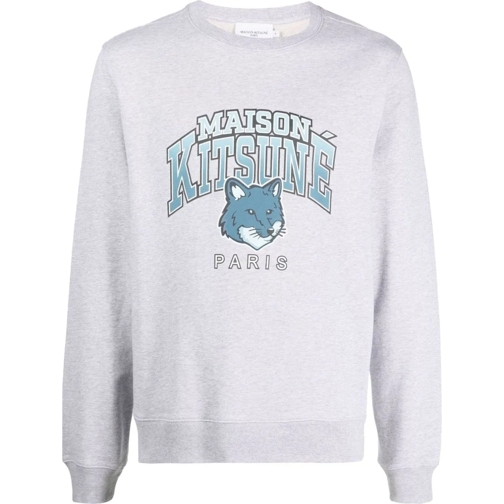 Maison Kitsune  MAISON KITSUNE' Sweaters Grey Gray grau