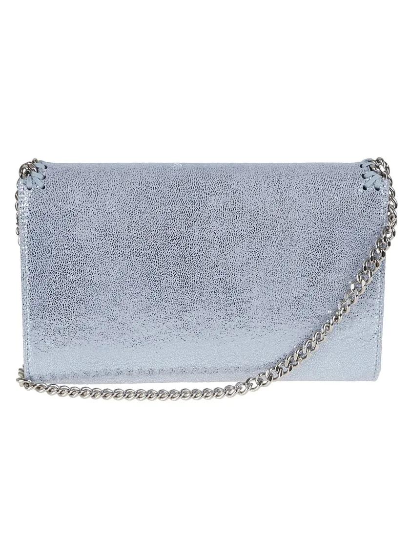 Stella Mccartney Hobo bags Blue Falabella Mini Crossbody Bag in blauw