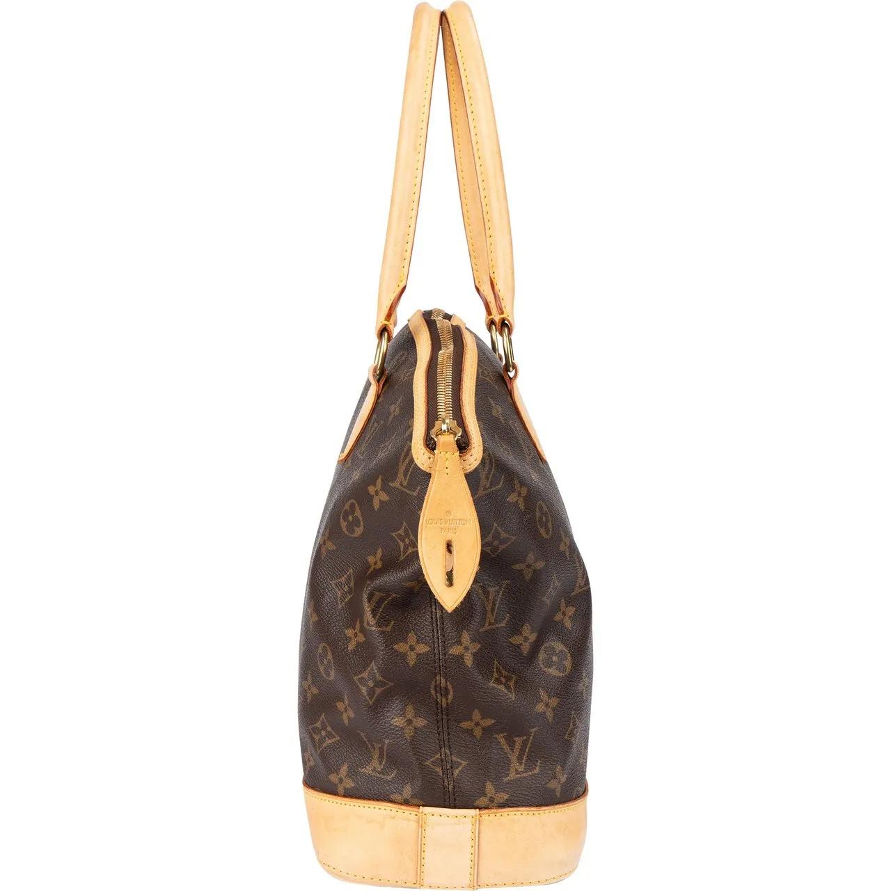 Thumbnail - Louis Vuitton Crossbody Bags - Louis Vuitton Canvas Monogram Lockit Horizontal Ha - Gr. unisize - in Braun - für Damen