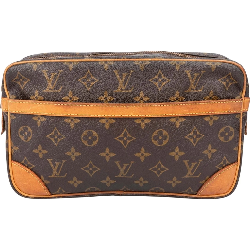 Louis Vuitton Tote Louis Vuitton Canvas Monogram Compiegne 28 Clutch braun