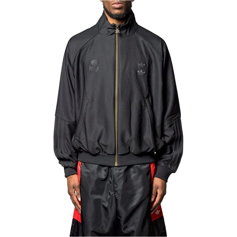 Adidas Daunenjacke WC TWILL TRACKJ BLACK schwarz