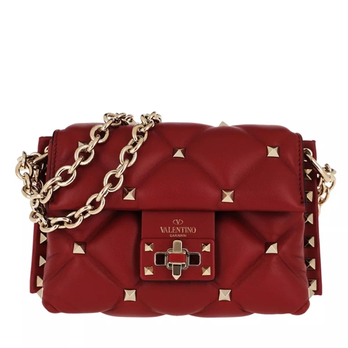 Valentino Garavani Mini Shoulder Bag Leather Red Crossbody Bag