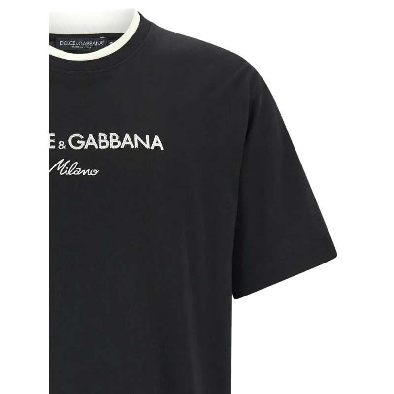 Dolce&Gabbana T-Shirt Private Wardrobe' T-Shirt Black(Image 3)