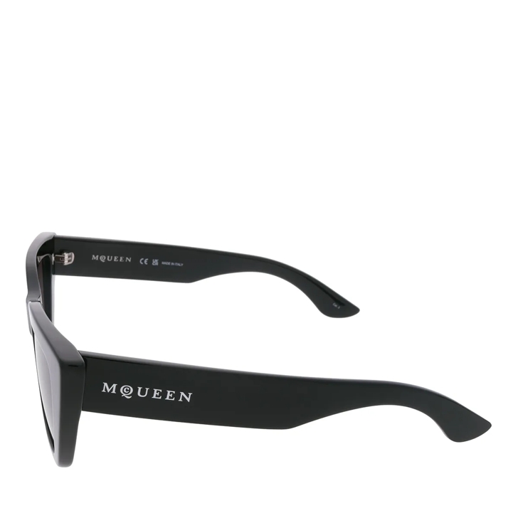 サングラス ALEXANDER MCQUEEN Woman Sunglasses Black AM0507S 001 Alexander Mcqueen AM0507S 001 - Black Sunglasses for Woman