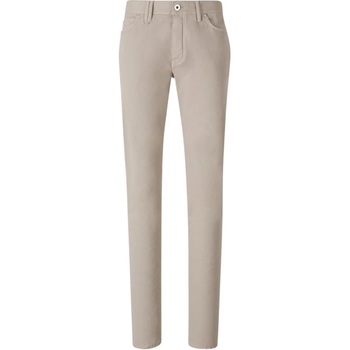 Brioni Jeans à jambe fine Chamonix 5 Pocket Jeans beige