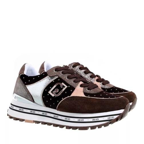 LIU JO Maxi Wonder 20 Brown Low-Top Sneaker