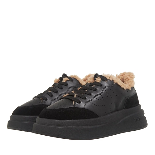 Ash Impuls Fur Black låg sneaker