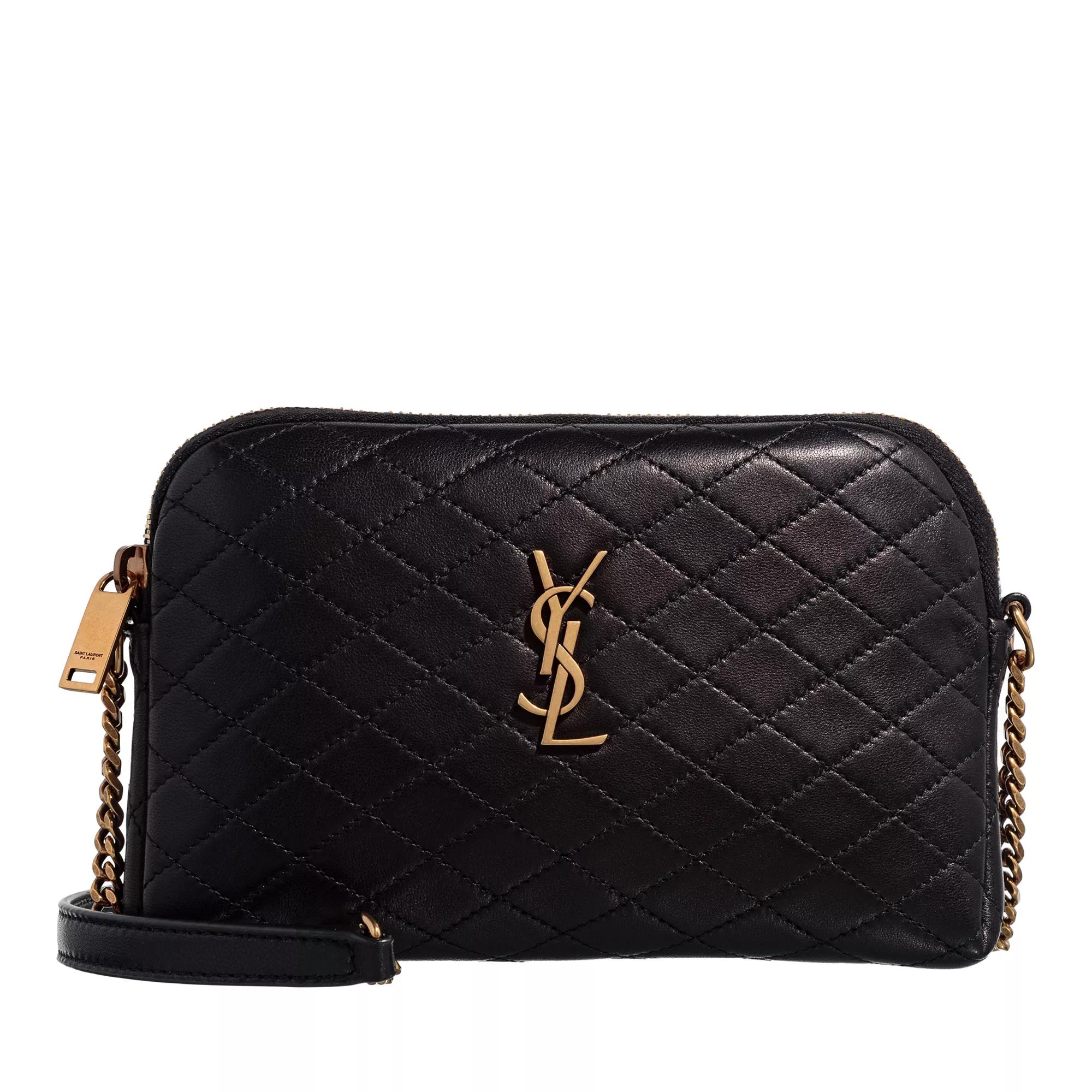 Saint Laurent Ysl Medium Bag Gaby Black Camera Bag