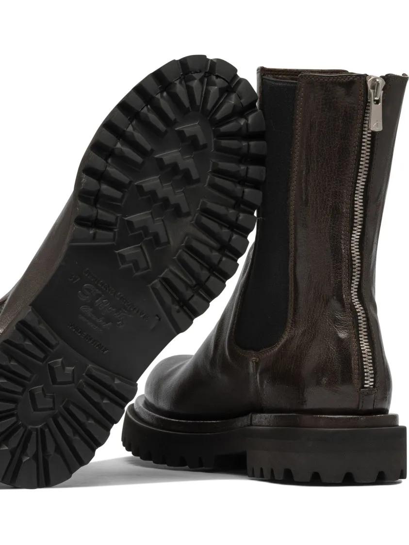 Thumbnail - Officine Creative Stiefel - "Wisal Dd/122" Ankle Boots - Gr. 37,5 (EU) - in Braun - für Damen