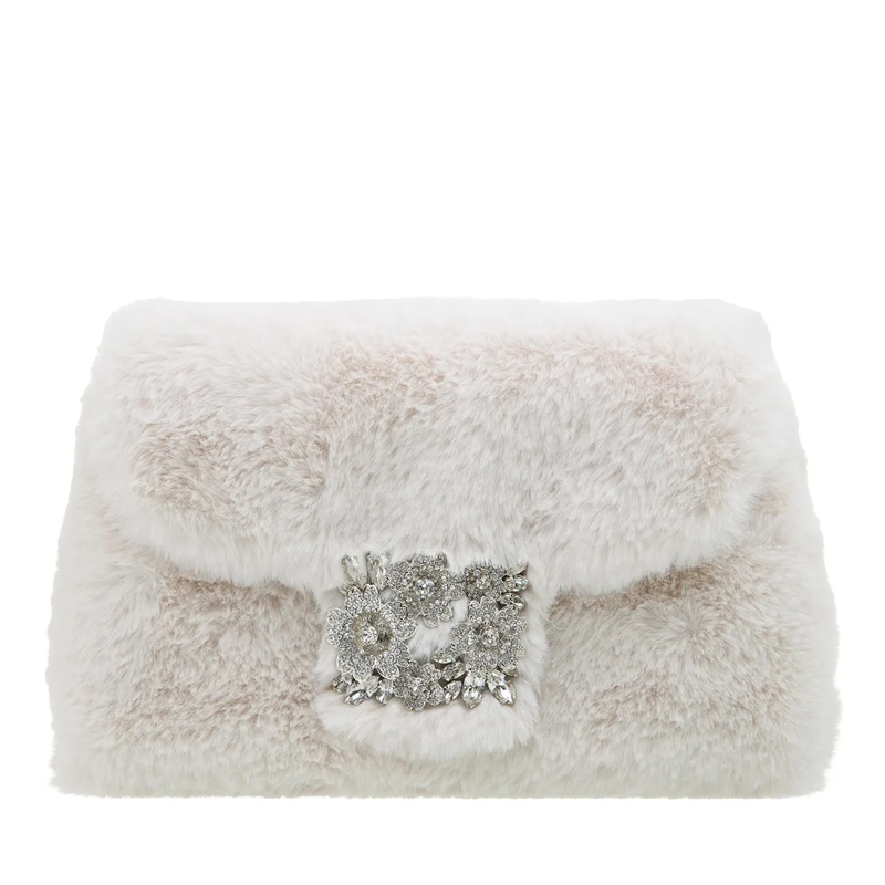 Roger Vivier Crossbodytas Bouquet Buckle Mini Bag Bianco