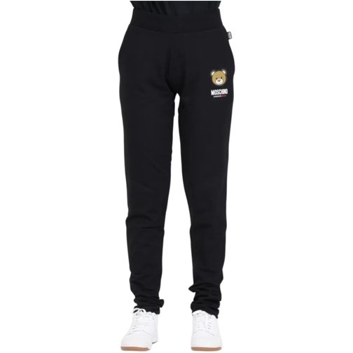 Moschino Pantalon décontracté Trousers Black schwarz