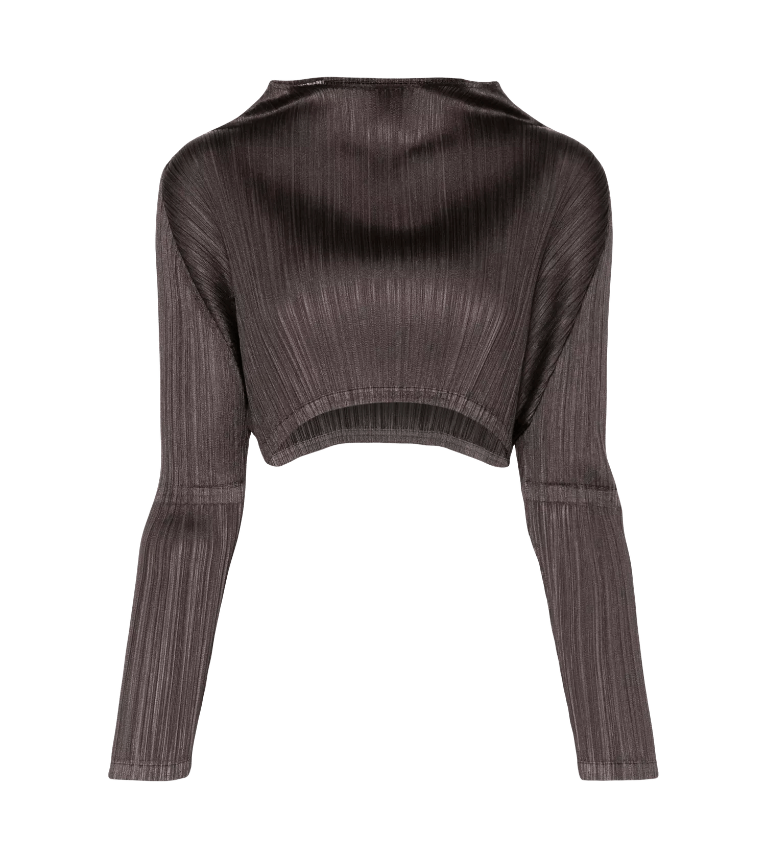 Issey Miyake - Plissiertes Cropped-Top - Größe 5 - multi