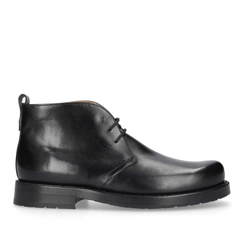 Heinrich Dinkelacker Bottes à lacets George Boots Rio Plain BC schwarz