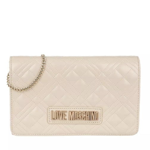 Love Moschino Quilted Handle Bag Avorio Sac à bandoulière
