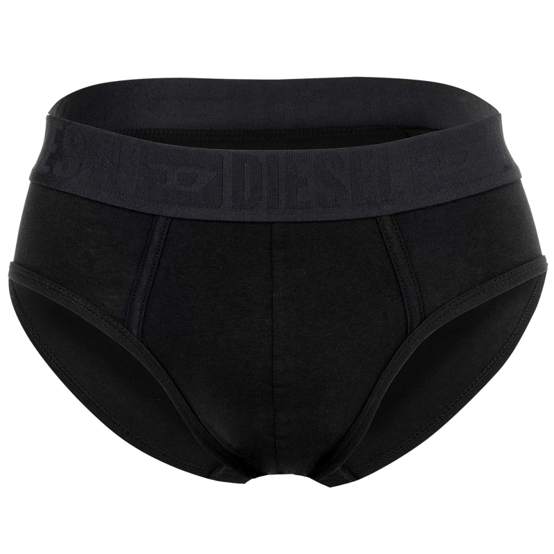 Diesel  DIESEL Herren Slips im praktischen 3er Pack. Basic schwarz(Image 4)