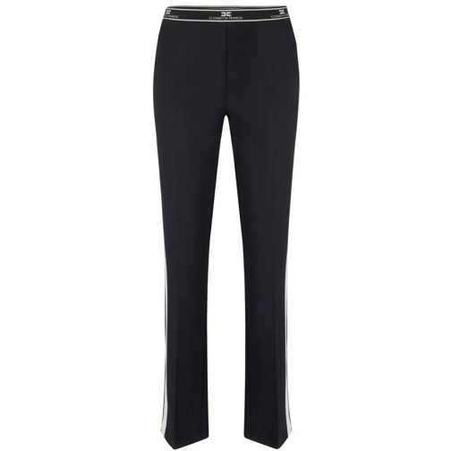 Elisabetta Franchi Hosen Trousers Black schwarz