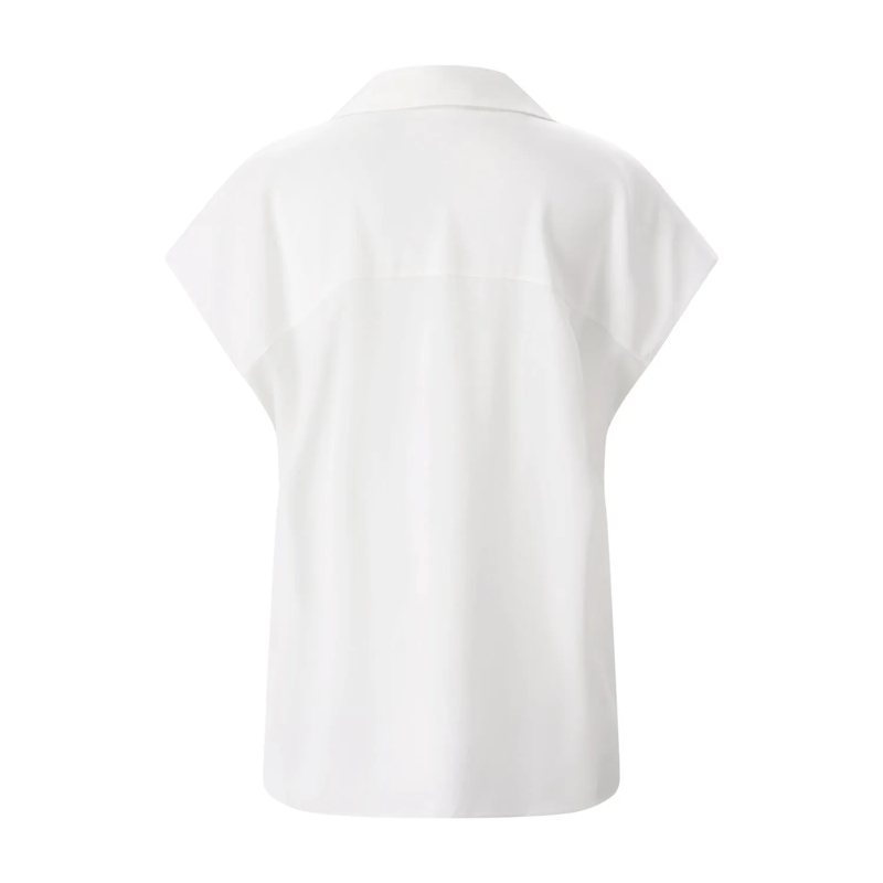 Vince Chemisier Bluse aus Seide weiß(Image 2)