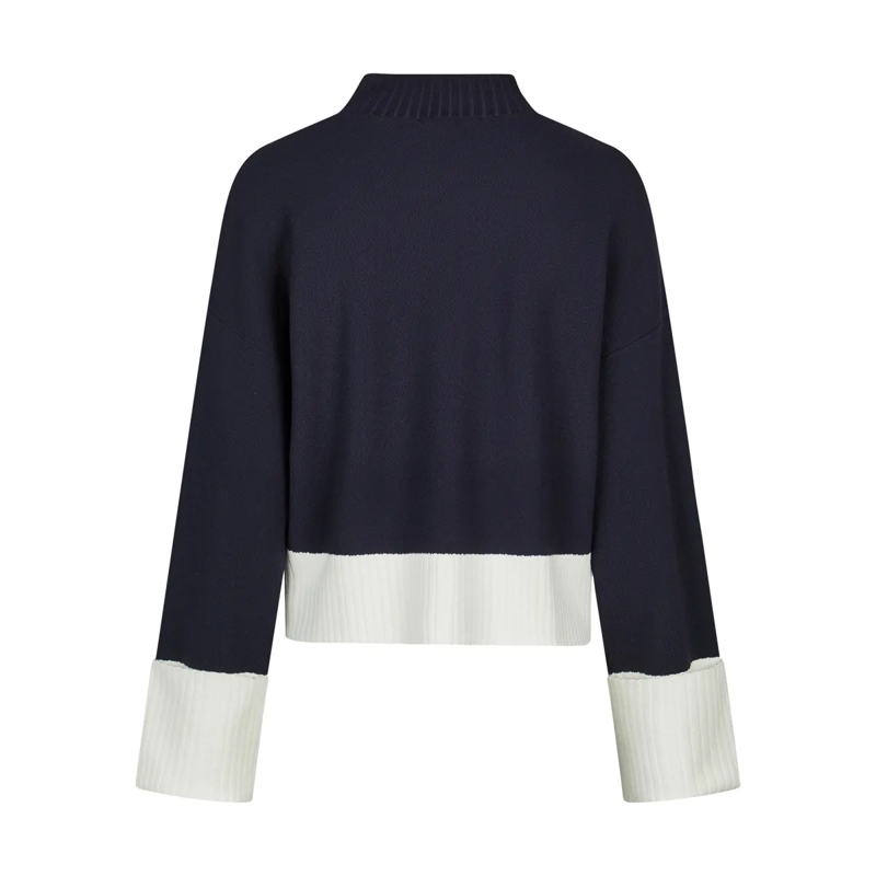 Marc Aurel Pullover Pullover dunkel-blau(Image 5)