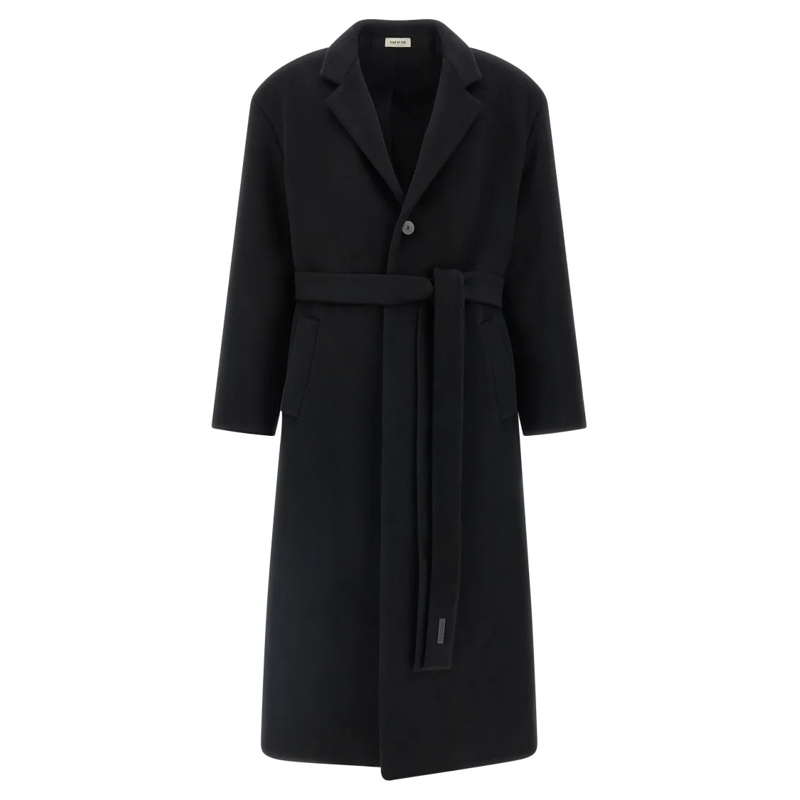 FEAR OF GOD  'Relaxed' Coat Black