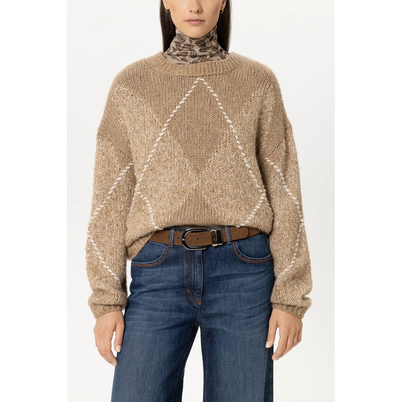 Luisa Cerano Ledergürtel Ledergürtel caramel(Image 2)