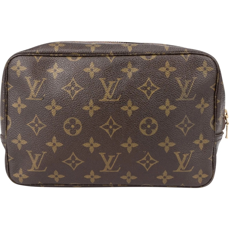 Louis Vuitton Tote Louis Vuitton Canvas Monogram Trousse Toilette 23  braun