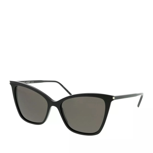 Saint Laurent SL 384-001 55 Sunglass WOMAN ACETATE Black Sunglasses