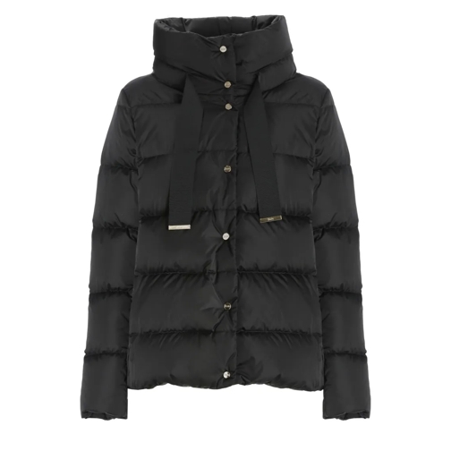 Herno Overgangsjas Quilted Down Jacket Black