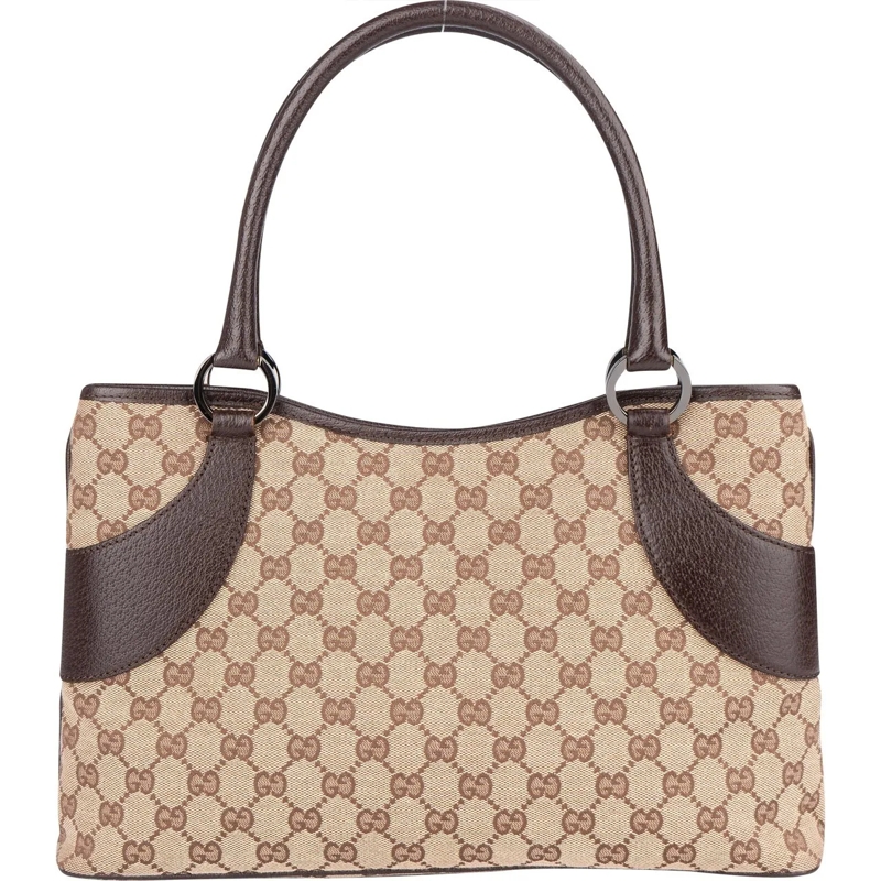 Gucci Schultertasche Gucci GG Monogram Handbag braun